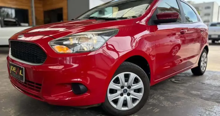 Ford KA SE 1.0  - Vermelha - 2014/2015