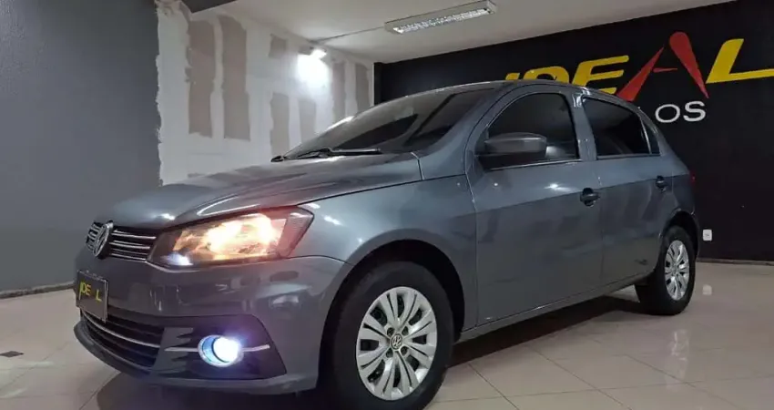 Volkswagen Gol Trendline 1.6 Total Flex  - Cinza - 2017/2018
