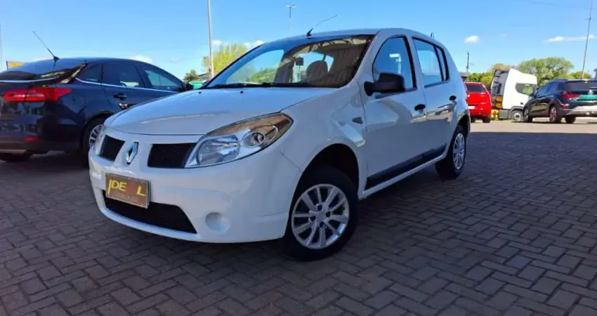 Renault Sandero Expression Hi-Flex 1.0  - Branca - 2009/2010