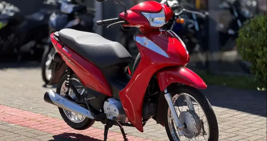Honda Biz 125 ES - Vermelha - 2015/2015