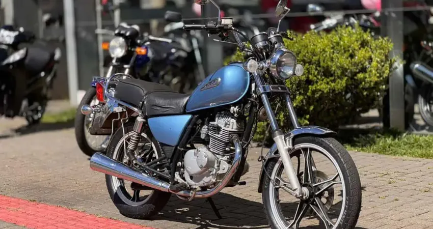 Suzuki Intruder 125 - - Azul - 2008/2009
