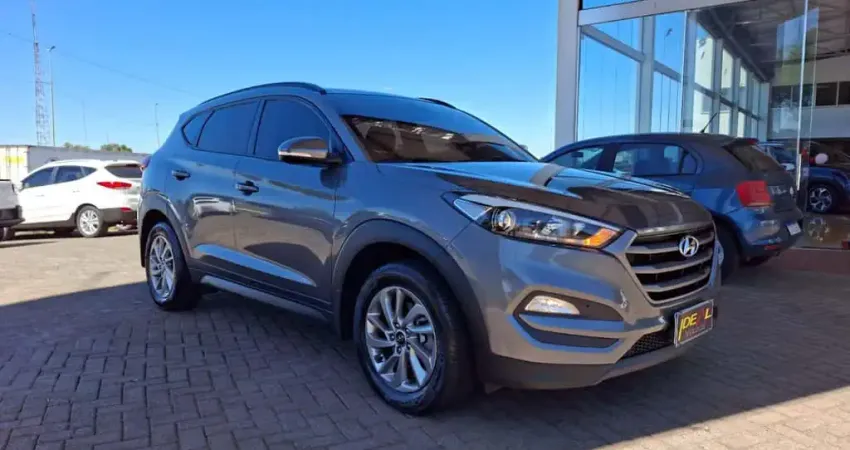 Hyundai Tucson GLS 1.6 Turbo  - Cinza - 2018/2019