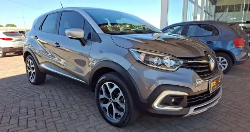 Renault Captur Intense 1.3 TB - Cinza - 2021/2022