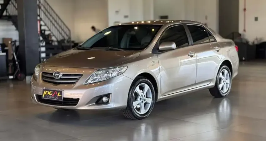 Toyota Corolla XLI - Bege - 2009/2010