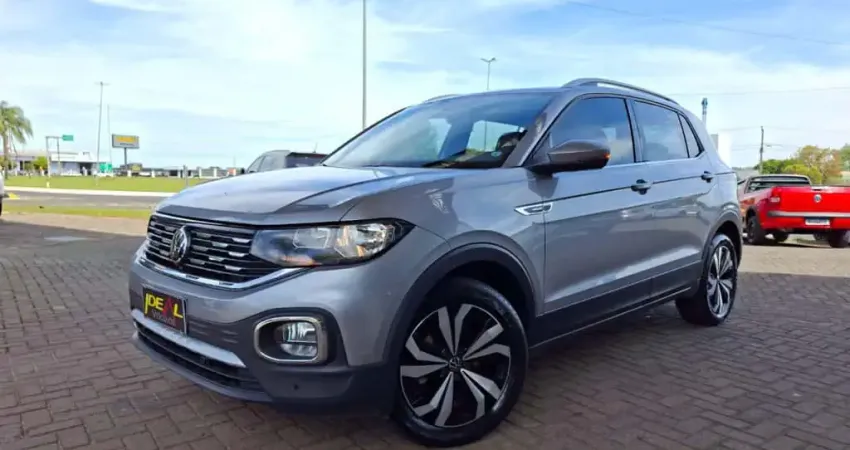 Volkswagen T-Cross HIGHLINE TSI - Prata - 2023/2024