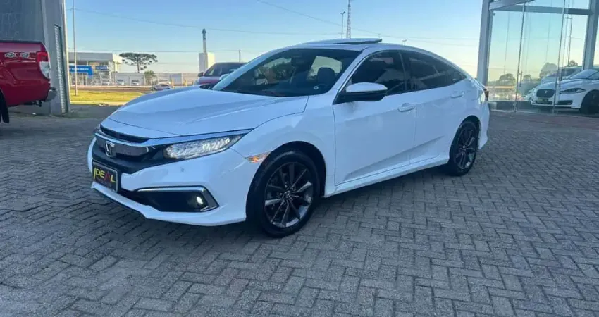 Honda Civic TOURING CVT - Branca - 2020/2020