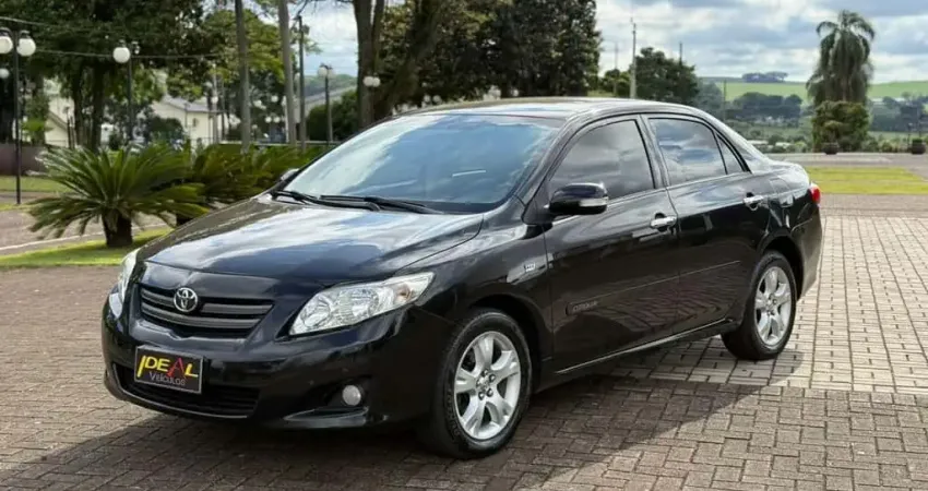 Toyota Corolla XEi 1.8 Flex - Preta - 2009/2010