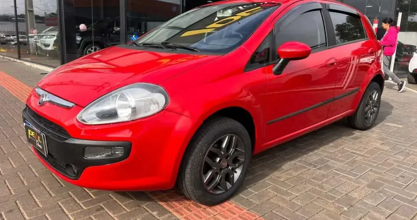 Fiat Punto Attractive - Vermelha - 2012/2013