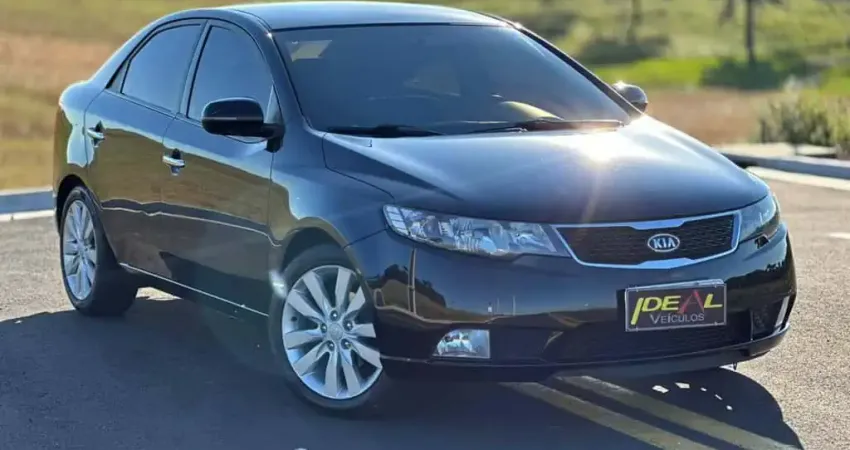 Kia Cerato 1.6 16V Aut.  - Preta - 2011/2012