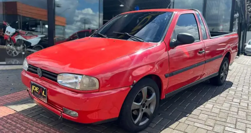 Volkswagen Saveiro CL - Vermelha - 1998/1998