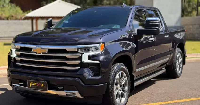 Chevrolet Silverado High Country 5.3 V8  - Cinza - 2023/2024