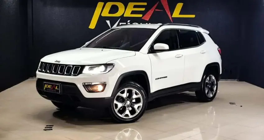 Jeep Compass LONGITUDE D - Branca - 2018/2019