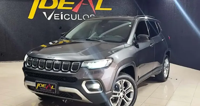 Jeep Compass LONG. TD 350 2.0 4x4 Diesel Aut.  - Cinza - 2021/2022