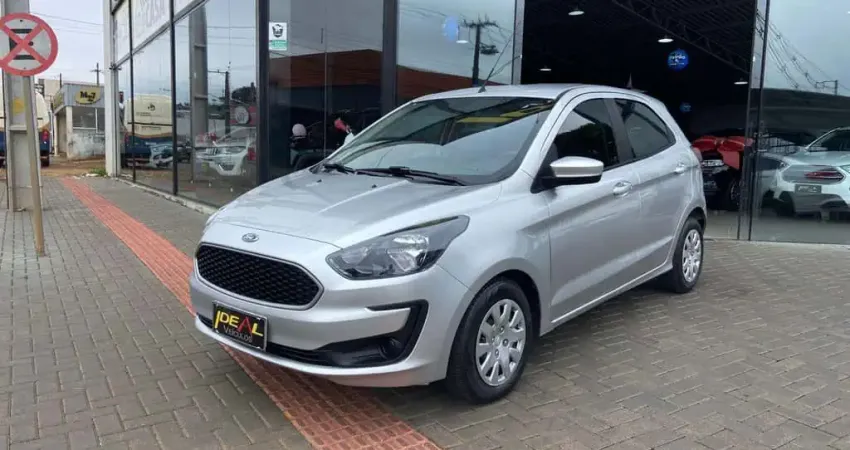 Ford KA S 1.0 - Prata - 2020/2021