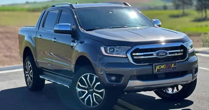 Ford Ranger Limited 3.2  - Cinza - 2021/2022