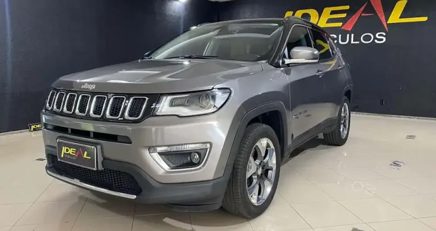 Jeep Compass LIMITED F - Cinza - 2017/2017