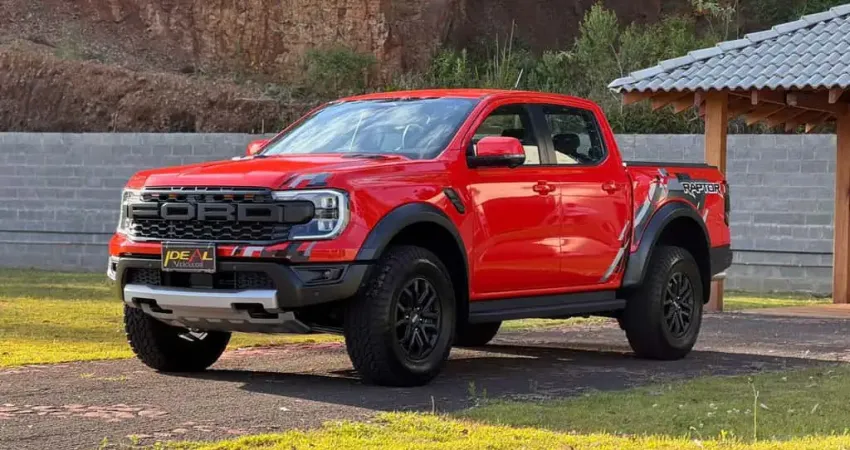 Ford Ranger Raptor - Laranja - 2023/2024