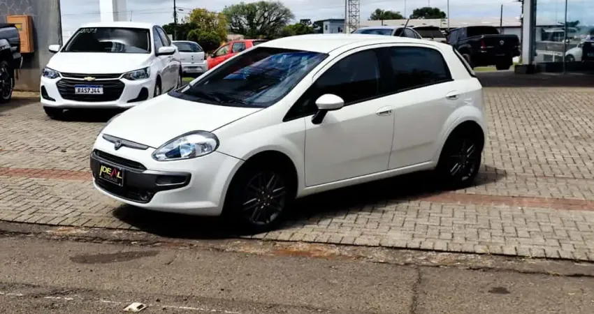 Fiat Punto ESSENCE 1.6 Flex 16V  - Branca - 2012/2013