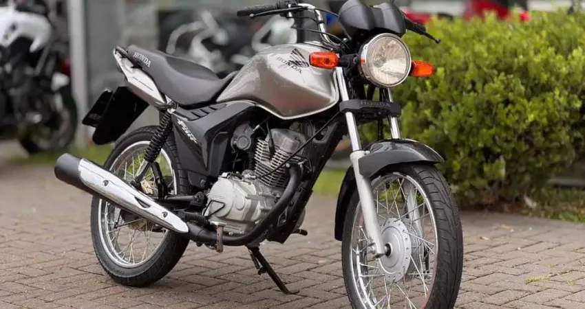 Honda CG-150 FAN ESI - Cinza - 2009/2010