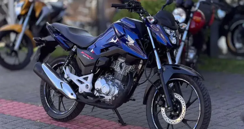 Honda CG-160 FAN Flex  - Azul - 2024/2025