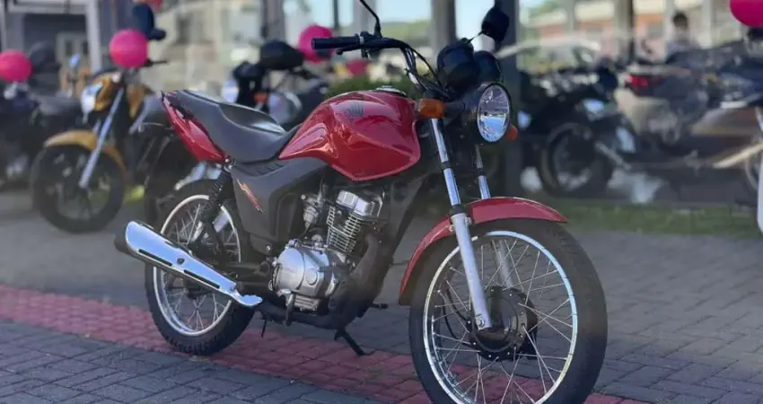 Honda CG-125 FAN ES - Vermelha - 2010/2010