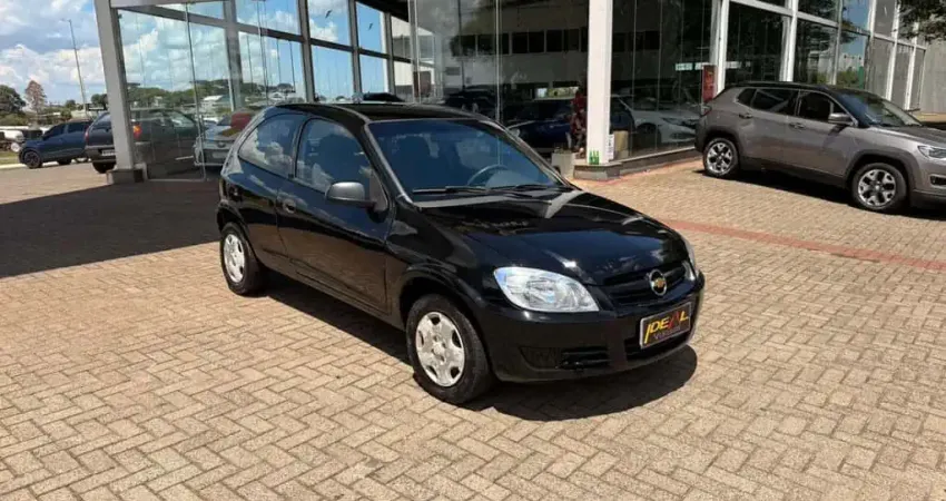 Chevrolet Celta Spirit 1.0 MPFI 8V FlexPower 3p  - Preta - 2010/2011