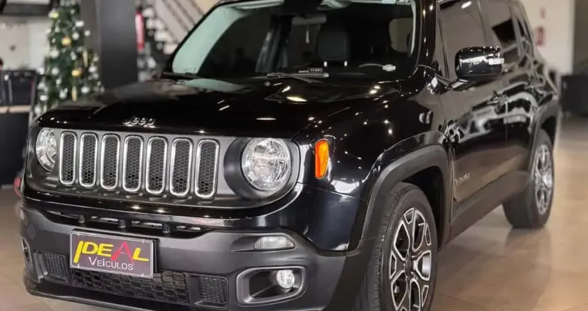 Jeep Renegade  Longitude - Preta - 2018/2018