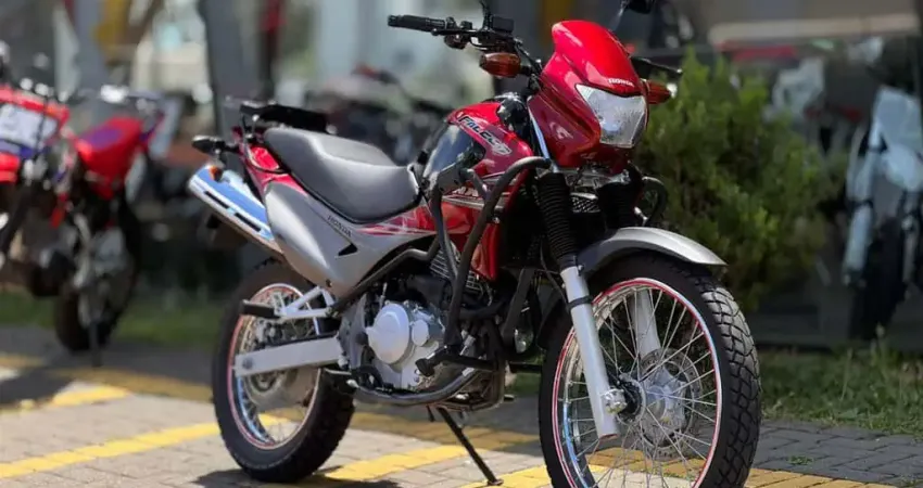 Honda Nx4 FALCON 400 - Vermelha - 2007/2008