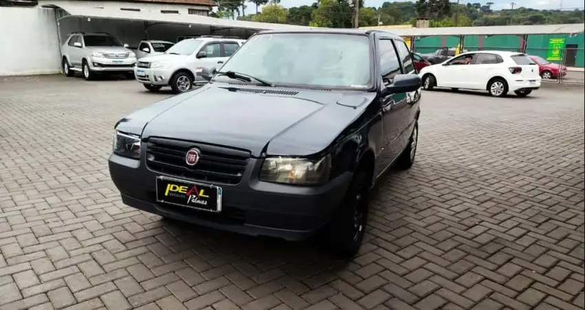 Fiat Uno Mille - Azul - 2011/2012