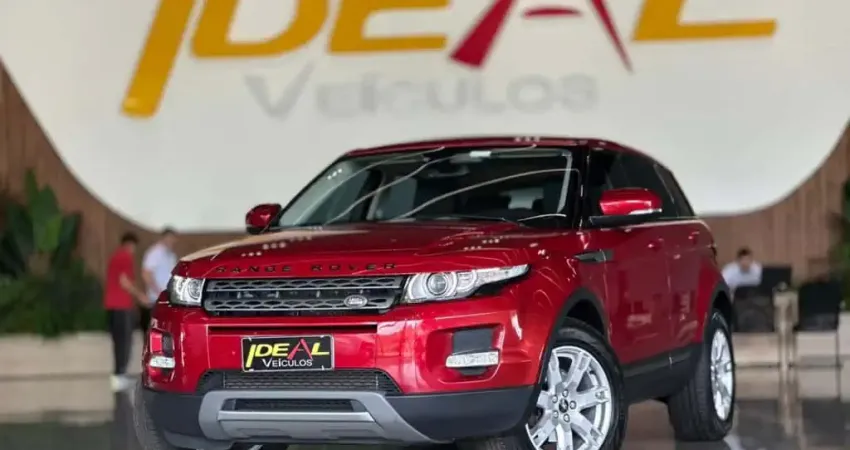 Land Rover Range Rover Evoque Pure Tech 2.0 - Vermelha - 2012/2013