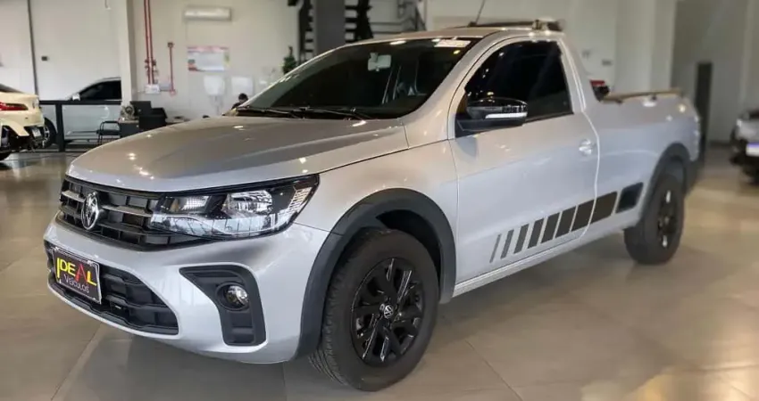 Volkswagen Saveiro Trendline - Prata - 2025/2025