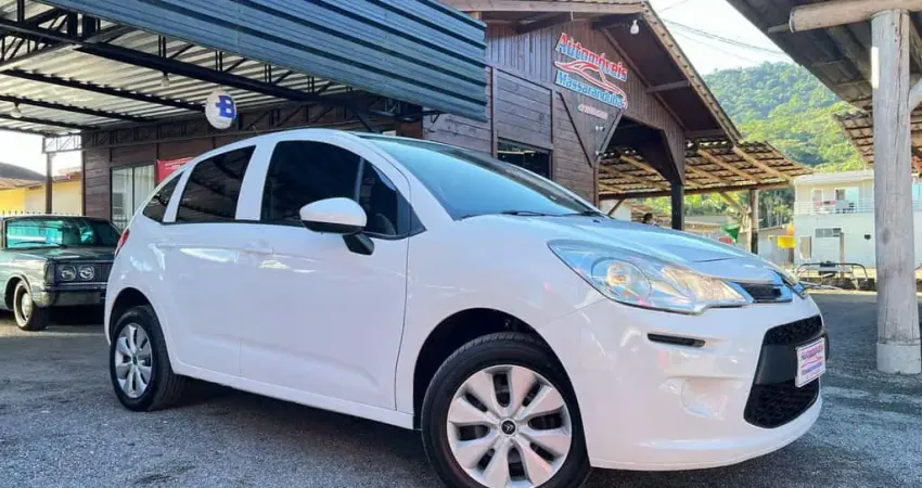 Citroën C3 Origine 1.5 Flex 8V 5p Mec.  - Branca - 2015/2016