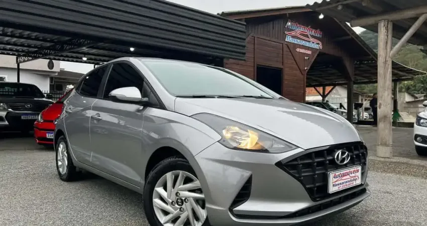 Hyundai HB20 Evolution 1.0 Flex 12V Mec.  - Prata - 2020/2021