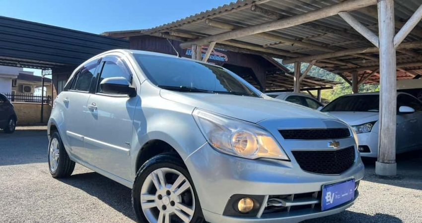 Chevrolet Agile LTZ 1.4 FLEX 2011 COMPLETO - Prata - 2011/2011