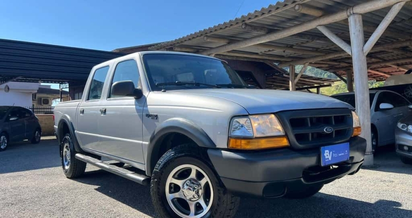 Ford Ranger XLS 2.8/2.8 Storm  4x4 CD TB Dies  - Prata - 2004/2004