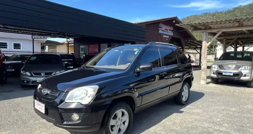Kia Sportage EX 2.0 16V/ 2.0 16V Flex Aut.  - Preta - 2008/2009