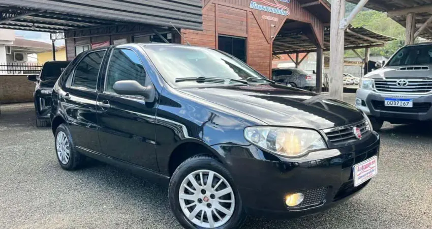 Fiat Palio 1.0 ECONOMY Fire Flex 8V 4p  - Preta - 2009/2010