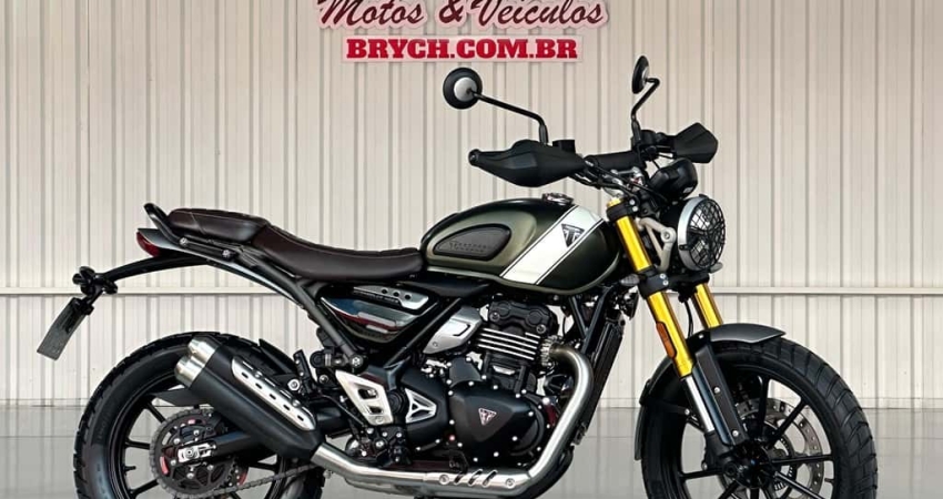 Triumph Scrambler 400 X ABS - Verde - 2024/2025