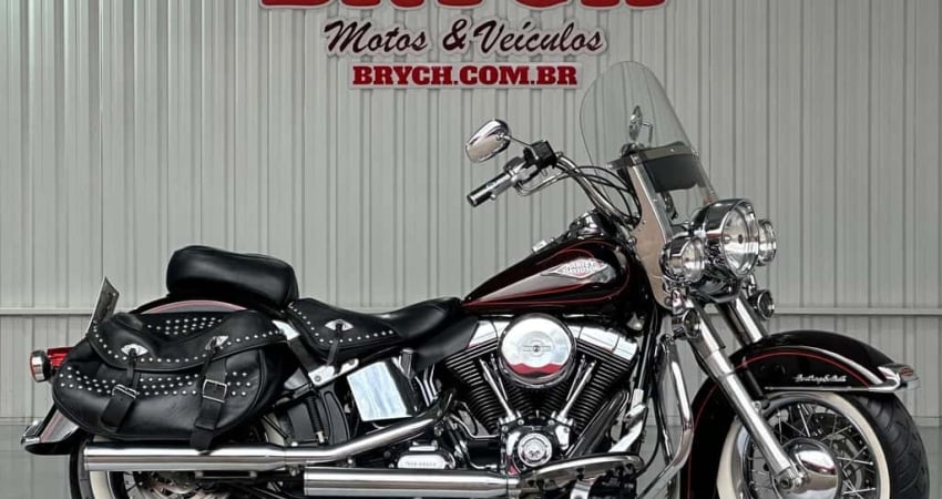Harley Davidson Heritage SOFTAIL CLASSIC FLSTC  ABS - Vermelha - 2011/2011