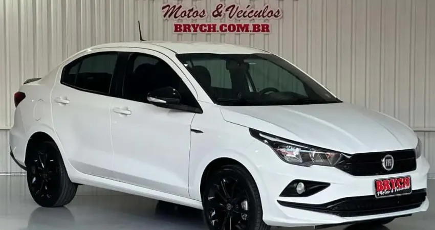 Fiat Cronos HGT 1.8 16V Flex Aut.  - Branca - 2019/2020