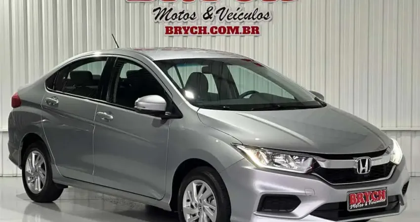 Honda City Sedan Personal 1.5 Flex 16V Aut.  - Prata - 2020/2020