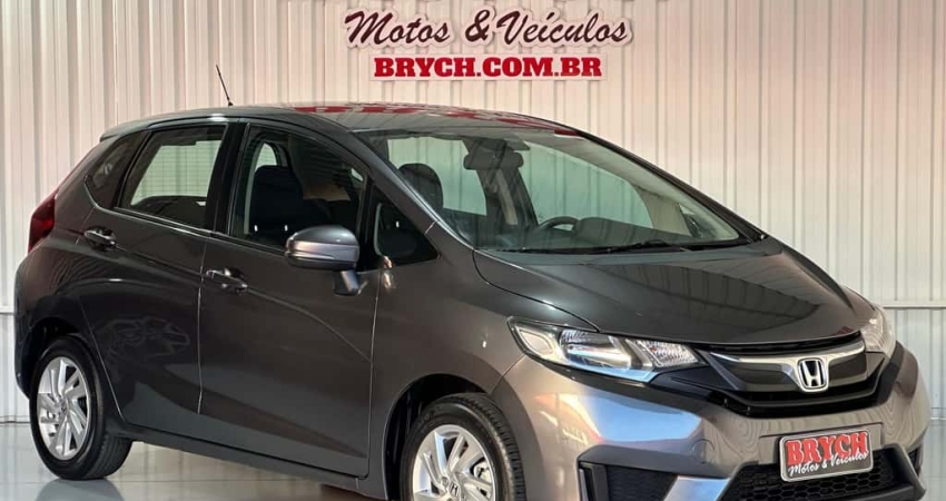 Honda Fit LX 1.5 Flexone 16V 5p Mec.  - Cinza - 2014/2015