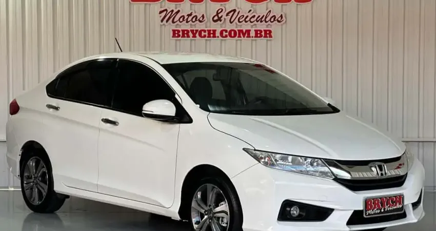 Honda City Sedan EX 1.5 Flex 16V 4p Aut.  - Branca - 2015/2015