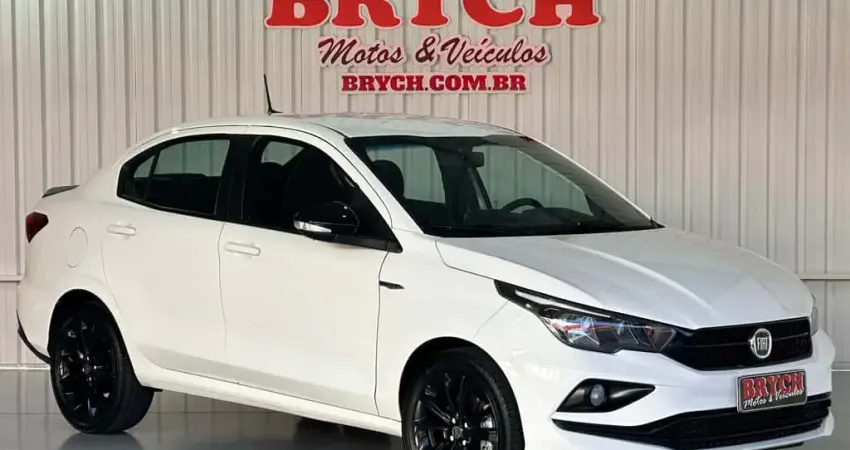 Fiat Cronos HGT 1.8 16V Flex Aut.  - Branca - 2019/2020