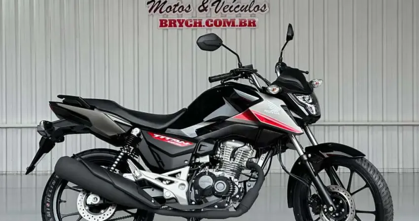 Honda CG-160 TITAN ABS - Preta - 2025/2025