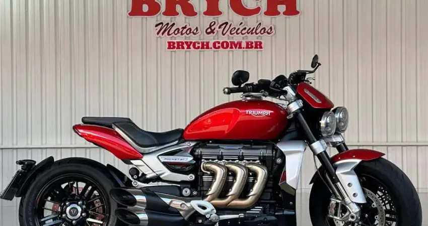 Triumph Rocket III R 2500cc ABS - Vermelha - 2021/2021