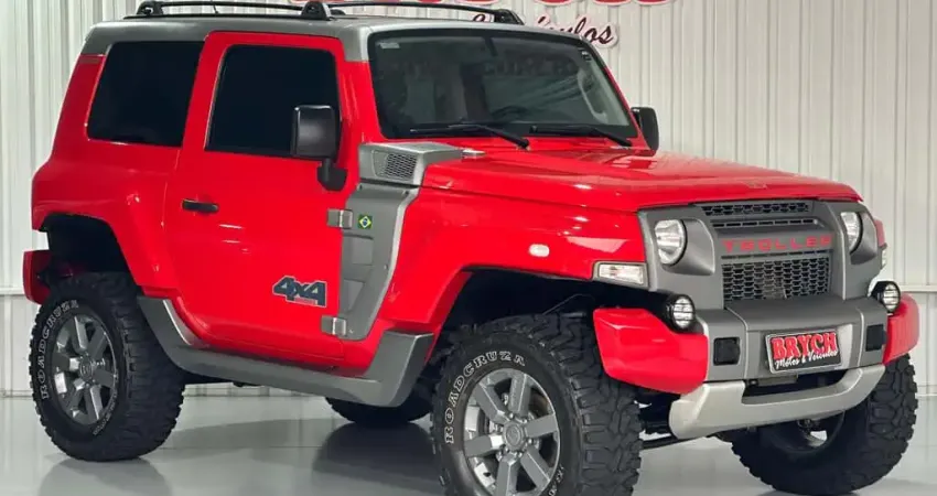 Troller T4 4x4 3.2 20V Tdi Cap. Rígida Diesel - Vermelha - 2018/2018