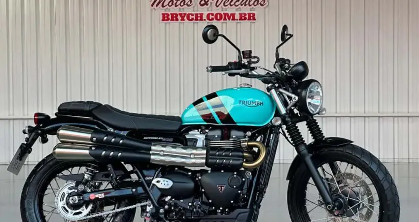 Triumph Scrambler 900cc ABS - Azul - 2024/2025