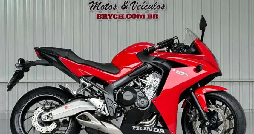 Honda CBR 650 F - Vermelha - 2015/2015