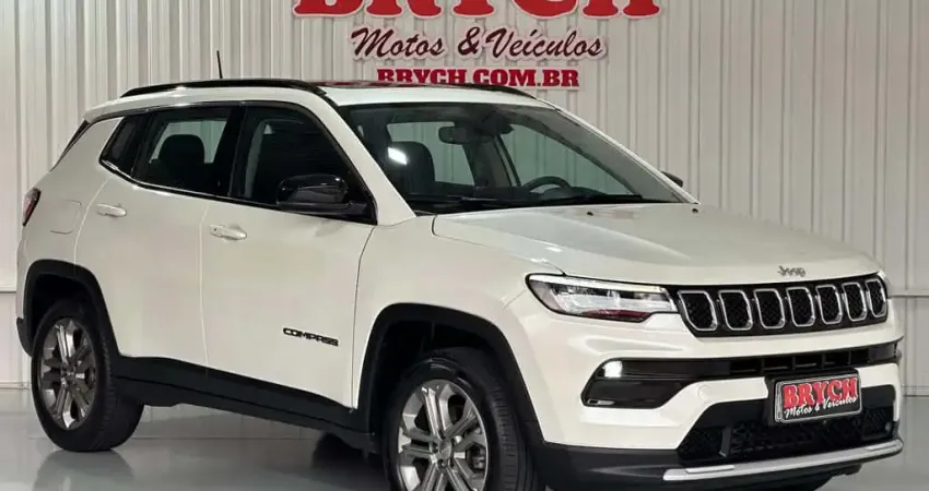 Jeep Compass LONG. T270 1.3 TB 4x2 Flex Aut.  - Branca - 2023/2023